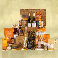 The Ultimate Luxury Gift Basket | Wicker Basket Sharing Gift